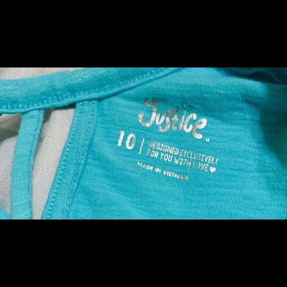 2- Justice Girls flip Sequins T-shirts - Picture 3 of 6